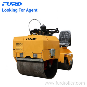 Road construction double drum Vibrated road roller compactor FYL-855